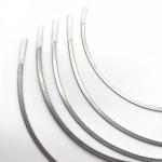 Nylon Coated Bra Wire Frame , Bra Underwires Good Hardness for sale