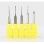 Tungsten Carbide Flat End Mill Cutter Micro Diameter For Aluminum Alloy
