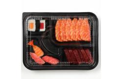 China Food Grade PP Disposable Takeaway Containers Rectangular Transparent supplier