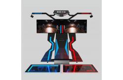 China Development VR System Easy Operate VR Shooting Game Machine with Max Capacity 600kg supplier