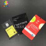 Aluminum Foil Plastic Pouches Packaging Special Shape Cream Oil Sample Bag for sale