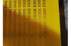 China Optimal Performance 30mm Thickness Square Polyurethane Screen Mesh In Plain Weave supplier