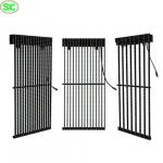 P10 Outdoor Waterproof Curtain LED Display 16 Bits Per Color Gray Scale for sale