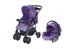 China Multi Functional Easy Folding Portable Baby Trolley Stroller 20KG supplier