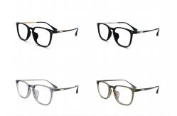 China Rectangle Shape Adjustable Temple Pure Titanium Spectacles 839 supplier