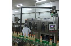 China Advanced Technology Juice Filling Machine Rotary Washer Filler Capper 3 In 1 Monoblock supplier