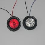 2 Inch Automotive LED Tail Lights Round Side Marker Clearance 12 Month Warranty for sale