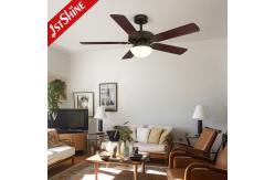 China 52'' Ceiling Fan With Light 6 Speed Remote Control Energy Saving supplier
