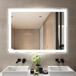 1650lm Dimmable Backlit Bathroom Mirror 22W 700mm Touch Sensor for sale
