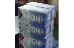 China Plastic Film Packaging Machine For Box Packing PLC Control System supplier