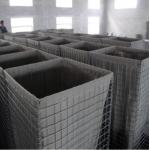 Square Hesco Barrier Wall Galvanized Iron Wire Military Sand Barrier for sale