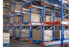 China Automatic Pallet Racks Storage Racking Radio Shuttle Racking For Warehouse supplier