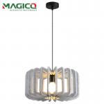 New Arrival Restaurant Soundproof Lampshade for Office Hotels Cap Shape PET Acoustic Felt Lampshade for sale