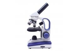 China Transmit Reflect Dual LED Monocular WF10x Student Microscope supplier