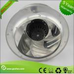 355mm EC Centrifugal Fans with Backward Curved Impeller For Fresh Air System for sale