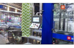China SUS304 Hot Melt Glue Labeling Machine Automatic Beer Can Shrink Sleeve Applicator supplier
