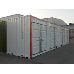 Steel 40ft Hq Metal Cargo Containers Waterproof Convenient Loading Moving