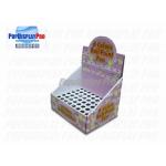 Environment Friendly Cardboard Counter Display 350gsm With Divider for sale