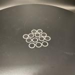 Double Side Polished Single Crystal Quartz Wafers 6 Inch for sale
