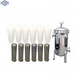 SS304/316 Stainless steel customized for Sand or carbon deepbed Filter bag filter housing for sale