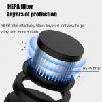 6000pa Strong Suction Mini Handheld Car Vacuum Cleaner 33X5CM For Home Vehicle