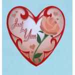 Heart Shape Notebook Self Adhesive Sticker With Cartoon Patterns