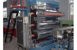 China Marble Plastic Sheet Extrusion Line , PVC Artificial Wall Panel Profile Making Machine supplier