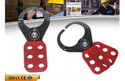 China Zc-K02 Ingestion Nylon PA Hasp Lockout ,  Vinyl Coated Body Lock Out Hasps supplier