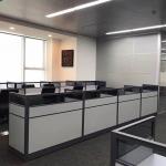 Customized L Shape 2 4 6 Person Staff Office Modular Workstations for sale