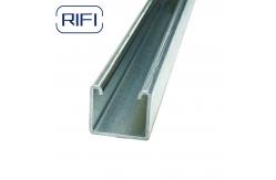 China 3 Meter Strut Channel And Fittings Solar Photovoltaic Stents Strut C Channel supplier