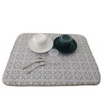 Washable 100% Polyester Dish Drying Mat Absorbent Dish Drainer Mat for sale
