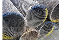 China 4ft-8ft Expanded Metal Mesh Panels / Sheet With Customized Hole Shapes supplier