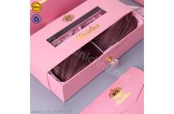 China 40cm Gold Foil Box Printing 1800gsm Greyboard Small Pink Cardboard Boxes supplier