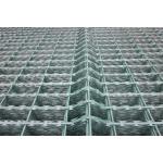 Powder Coated Welded Razor Custom Barbed Wire Fencing Fence Mesh 100X100mm Factory for sale