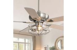China 2000 Lumen Crystal Ceiling Light Fan With Remote supplier