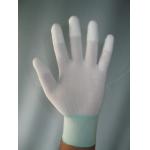 10e9 Ohm Nylon Palm Finger Coated Anti Static ESD Hand Gloves