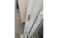China Sliding Doors Triple Glazed Hurricane Impact Pvc Profile Upvc Door Frame supplier