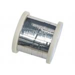 Customized Size Nicr Alloy Bright Flat Ribbon / Flat Wire Ni80Cr20 Material