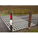 Steel Livestock Handling Equipment Cattle Guard Grid 4m X 2.2m / 3m X 2.2m for sale
