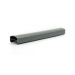                    Customized White PVC Extrusion Cover Channel              for sale