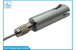 China Adjustable Knurl Joint Cable Gripper With Male Thread For Hanging System supplier