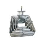Heat Transfer Pure Titanium Coaxial Heat Exchanger Condenser Coil for sale