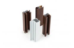 China Powder Painted Aluminium Window Extrusion Profiles 6060 For Elevator supplier