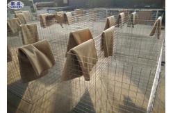 China 3x3 Mesh Hole Sand Filled Barriers For Army And Military Defence supplier