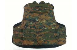 China Adjustable Nylon Military Ballistic Vest with Snap Button Closure supplier