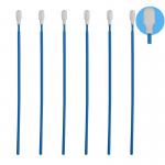 6.5 Inches Lint Free Paddle Dacron Head Polyester Swabs For Cleanroom for sale