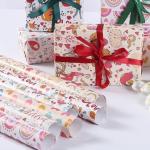 Inkjet Printing Technology Birthday Wrapping Paper Sheets Gift Wrap Paper Roll for sale