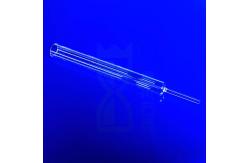 China Factory Custom High Temperature Welded Side Quartz Pipe supplier