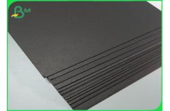 China Double Side smooth Black Cardboard Paper in Sheets 300gsm 450gsm supplier