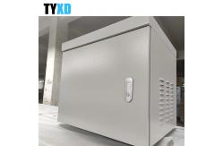 China Custom Lockable Outdoor Network Rack Cabinet Cold Rolled Steel Made supplier